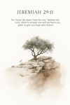 Cristian Art Jeremiah 29:11 Canva