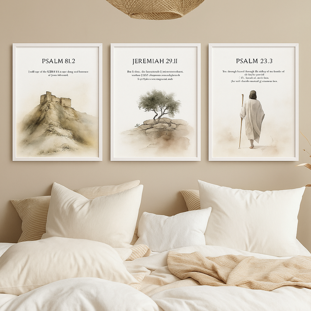 CRISTIAN ART PSALM 91:2 CANVA