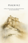 CRISTIAN ART PSALM 91:2 CANVA